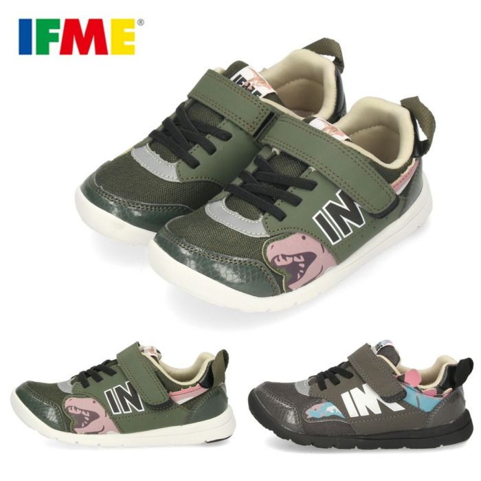 イフミー キッズ スニーカー IFME LIGHT 20-4317 恐竜くん 軽量