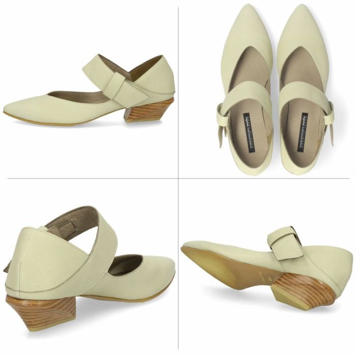 パンプス ローヒール 黒 本革 ストラップ シューズ ベルト 靴 ラボキゴシ ワークス 12768 レディース ベルトパンプス 2WAY 日本製 RABOKIGOSHI works