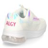 スニーカー キッズ 厚底スニーカー 女の子 アルジー 4103 ホワイト ブラック 白 黒 かわいい おしゃれ ダッドシューズ ALGY