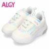 スニーカー キッズ 厚底スニーカー 女の子 アルジー 4103 ホワイト ブラック 白 黒 かわいい おしゃれ ダッドシューズ ALGY