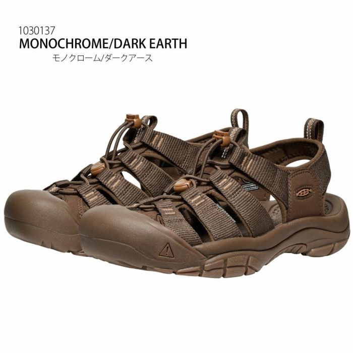 キーン メンズ サンダル ニューポート エイチツー 水陸両用 防滑 ブラック 黒 キャンプ アウトドア スポサン スポーツサンダル 1022258 1030137 NEWPORT H2 KEEN