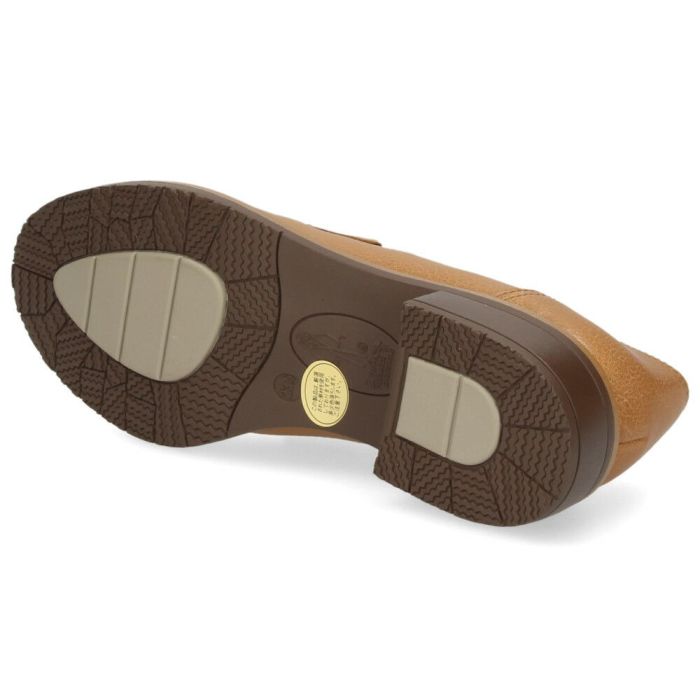 ローファー レディース ビットローファー 本革 ローヒール あしながおじさん 2410173 黒 ブラック ベージュコンビ 金具 防滑ソール 靴　  