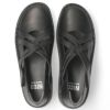 レディース シューズ 厚底 カジュアル 靴 疲れない 履きやすい コンフォートシューズ ストラップ NICO ニコ 82372 ブラック グリーン 黒 日本製