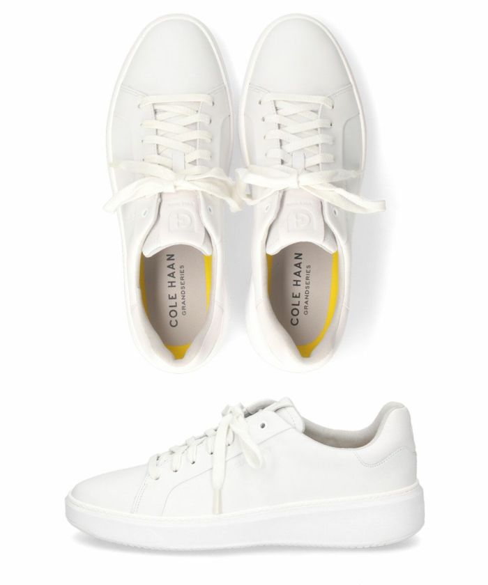スニーカー メンズ 黒 白 茶 レザー シューズ 本革 靴 コールハーン C38047 C34225 C35573 ブラック ホワイト ブラウン ローカットスニーカー 軽量 COLE HAAN