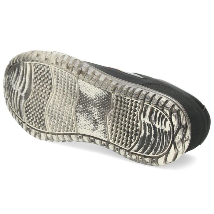 メンズ スニーカー 黒 防水 軽量 靴 エドウィン EDM-644 ブラック レッド カジュアル シューズ 休日 通勤 通学 EDWIN 　　