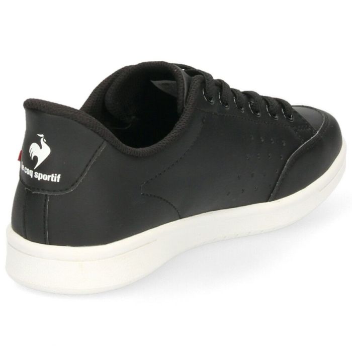 ルコック スポルティフ レディース スニーカー ブラック 黒 ホワイト ラ ローラン SI スリッポン ハンズフリー 履きやすい 軽量 消臭 靴 QL3XJC06BW 