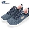 スケッチャーズ レディース スニーカー 黒 スリッポン 12965W ワイド 幅広 ゆったり 靴 SKECHERS ブラック ピンク ネイビー 