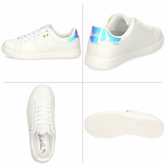 レディース スニーカー 白 カジュアルシューズ アーノルドパーマー AL0708 ホワイト コートスニーカー ローカット 通勤 通学 靴 Arnold Palmer　
