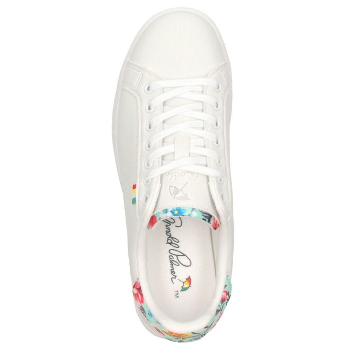 レディース スニーカー 白 カジュアルシューズ アーノルドパーマー AL0708 ホワイト コートスニーカー ローカット 通勤 通学 靴 Arnold Palmer　