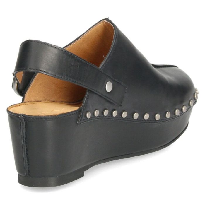 サボ サンダル レディース 厚底サンダル 黒 本革 ブラック ベージュ サヤ 51184 SAYA ミュールサンダル ストラップ 靴 2WAY 日本製