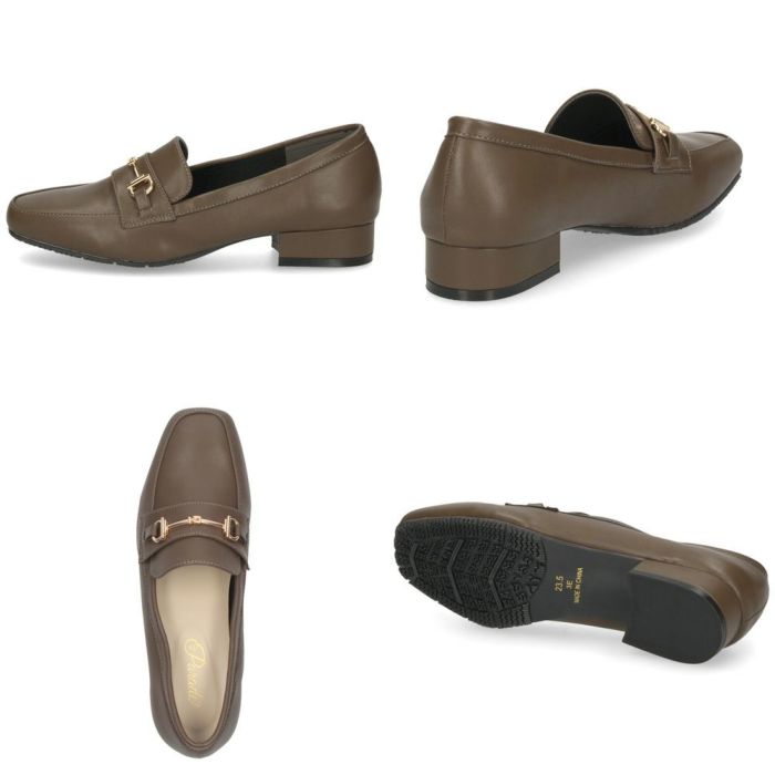 レインシューズ ローファー  レディース 大人 防水 晴雨兼用 ビットローファー カジュアルシューズ ローヒール 痛くない きれいめ 靴 Parade 6632