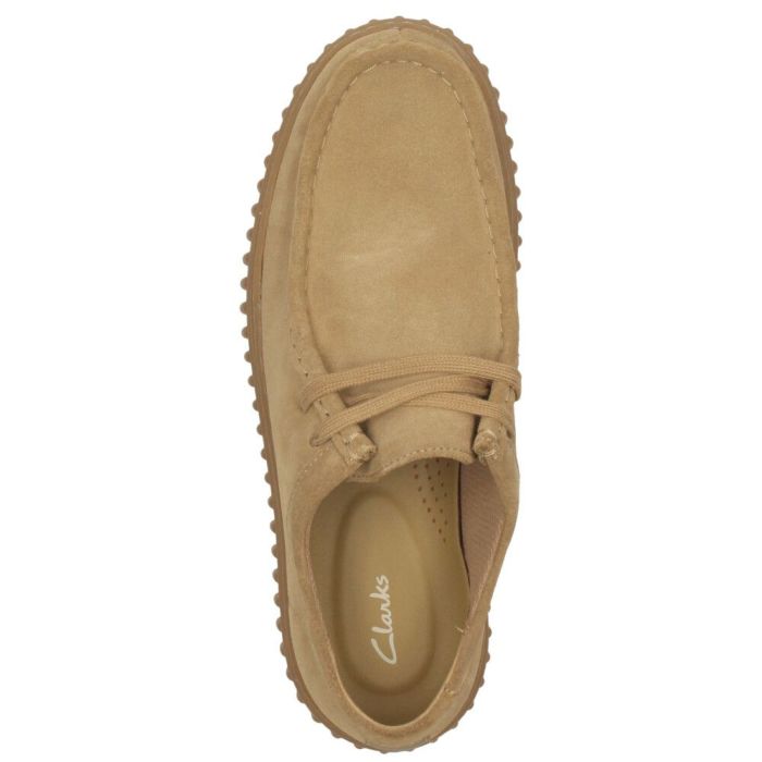 Clarks クラークス レザー スエード スニーカー メンズ Torhill Lo トーヒルロー 厚底 ブラック 黒 ダークサンド ネイビー 26172019 26173471 26176216