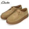 Clarks クラークス レザー スエード スニーカー メンズ Torhill Lo トーヒルロー 厚底 ブラック 黒 ダークサンド ネイビー 26172019 26173471 26176216