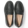 クラークス ローファー レディース 靴 厚底 レザーシューズ 軽量 本革 ブラック ホワイト Clarks Torhill Penny トーヒルペニー 26174870 26176357