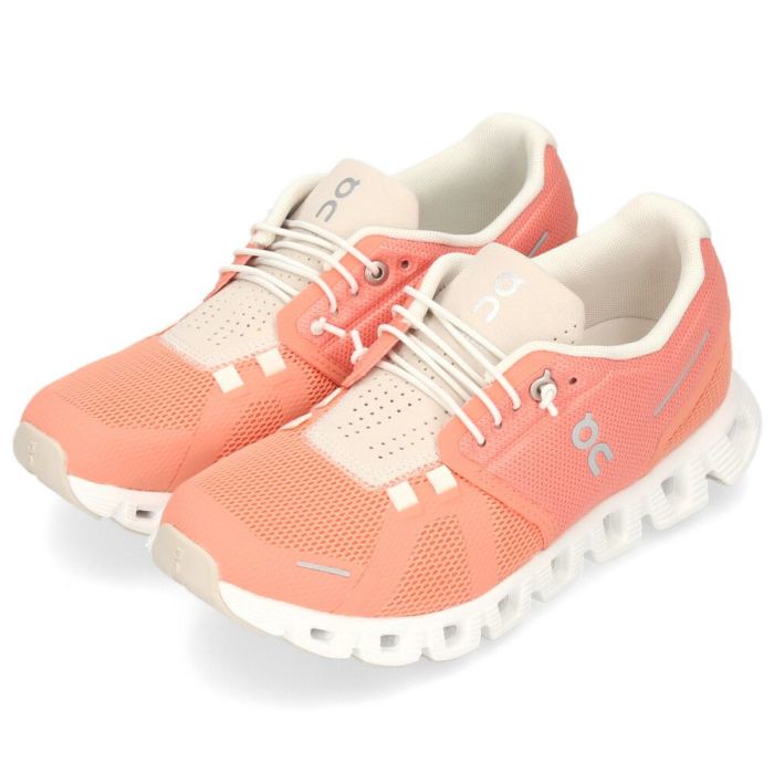 On オン レディース スニーカー スリッポン Cloud 5 クラウド 5 ランニングシューズ ゴム紐 軽量 運動 スポーツ タウンユース デイリーユース