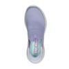 スケッチャーズ スリップインズ キッズ ジュニア 女の子 スニーカー スリッポン ブラック 黒 パープル 303801L SKECHERS 靴 ハンズフリー シューズ