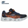 スケッチャーズ 光る靴 男の子 スニーカー キッズ ジュニア シューズ 厚底 ベルクロ SKECHERS ボルテックス 2.0 400603L ブラック イエロー オレンジ 普通幅  