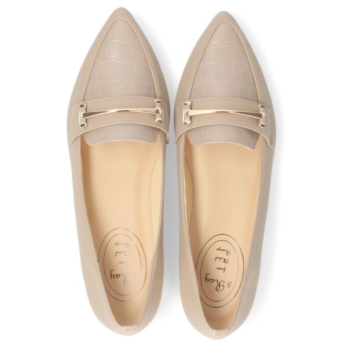 ローファー レディース 大人 ビットローファー カジュアル きれいめ ローヒール クロコダイル柄 ブラック 黒 オーク 靴 日本製 メタルルージュ 1001