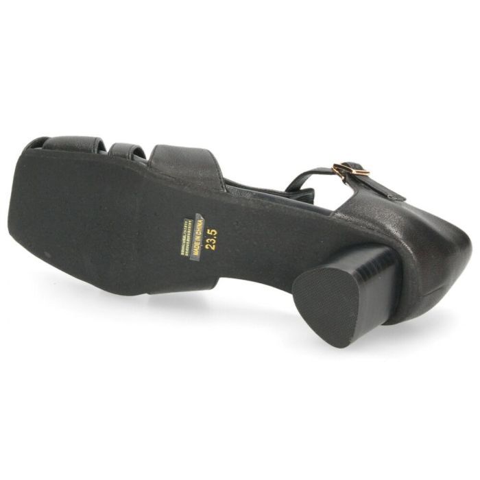 パンプス レディース グルカサンダル おしゃれ 黒 ストラップシューズ 太ヒール サヴァサヴァ 1320587 ブラック アイボリー オリーブ 本革 靴 cavacava