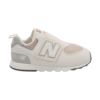 ニューバランス スニーカー キッズ new balance NW574 RCD ホワイト 白 子供靴 面ファスナー ワイズW 子供靴 男の子 女の子