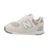 ニューバランス スニーカー キッズ new balance NW574 RCD ホワイト 白 子供靴 面ファスナー ワイズW 子供靴 男の子 女の子