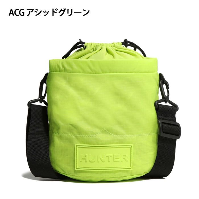 ハンター バッグ ショルダーバッグ メンズ レディース トラベル リップストップ バケット 2.9L 耐水性 UBX3602NRS 3602 HUNTER