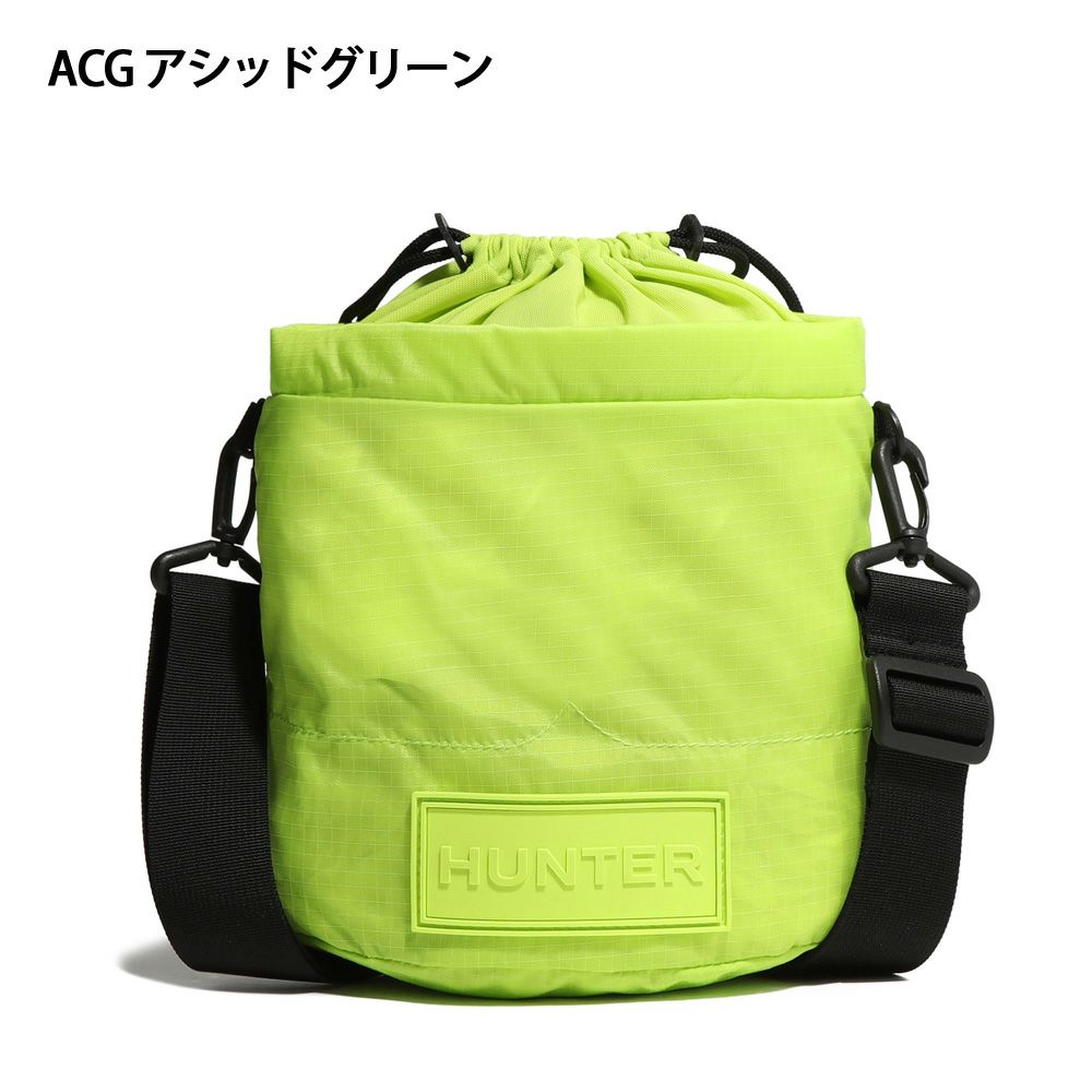 ハンター バッグ ショルダーバッグ メンズ レディース トラベル リップストップ バケット 2.9L 耐水性 UBX3602NRS 3602 HUNTER
