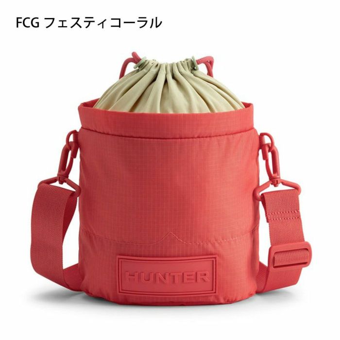 ハンター バッグ ショルダーバッグ メンズ レディース トラベル リップストップ バケット 2.9L 耐水性 UBX3602NRS 3602 HUNTER