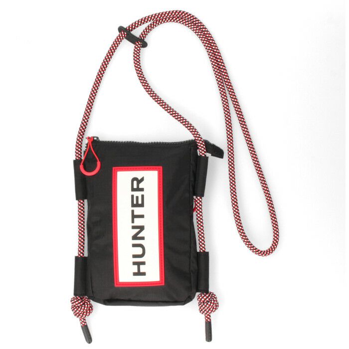 ハンター バッグ ポーチ メンズ レディース トラベル リップストップ リサイクル ナイロン フォンポーチ UBP1514NRS 1514 HUNTER
