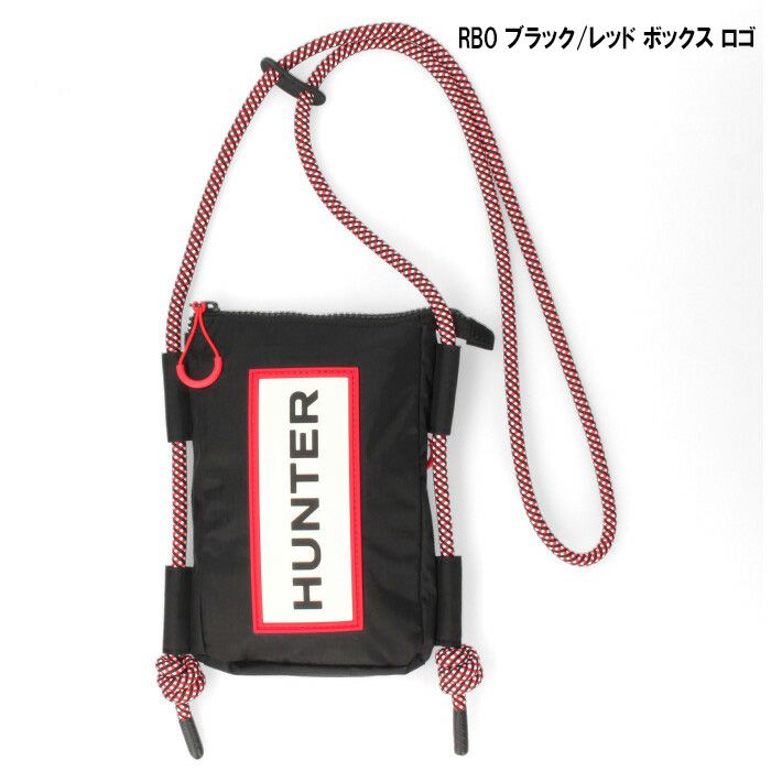 ハンター バッグ ポーチ メンズ レディース トラベル リップストップ リサイクル ナイロン フォンポーチ UBP1514NRS 1514 HUNTER