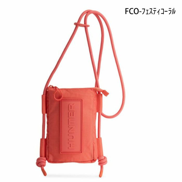 ハンター バッグ ポーチ メンズ レディース トラベル リップストップ リサイクル ナイロン フォンポーチ UBP1514NRS 1514 HUNTER