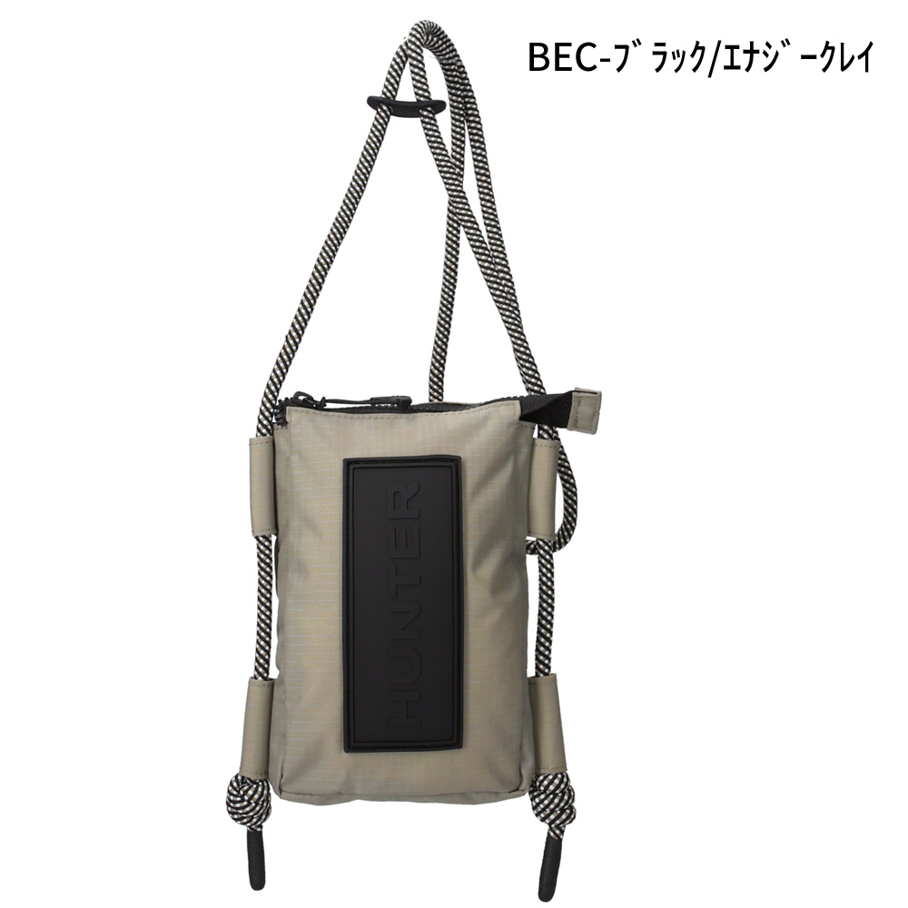 ハンター バッグ ポーチ メンズ レディース トラベル リップストップ リサイクル ナイロン フォンポーチ UBP1514NRS 1514 HUNTER