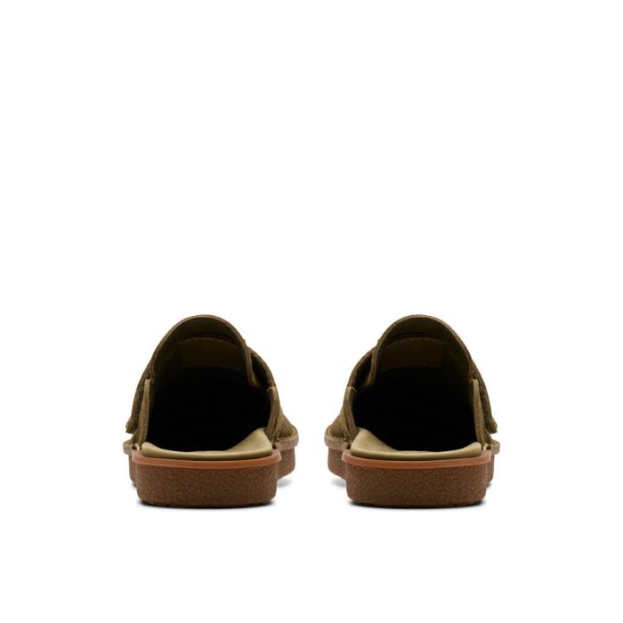 クラークス メンズ サンダル サボ クロッグ スリッポン  レザーサンダル 本革 スエード リットン ミュール コーラスエード オークウッド  Clarks Litton Mule 26176574 26176575