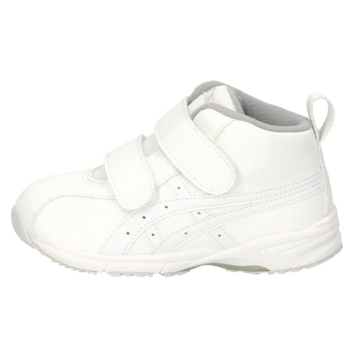 アシックス すくすく キッズ ベビー スニーカー GD ランナーベビー SL-MID 1144A004 ホワイト ベルクロ 子供靴 抗菌 消臭 通気性 asics