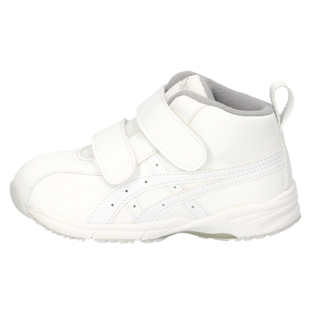 アシックス すくすく キッズ ベビー スニーカー GD ランナーベビー SL-MID 1144A004 ホワイト ベルクロ 子供靴 抗菌 消臭 通気性 asics