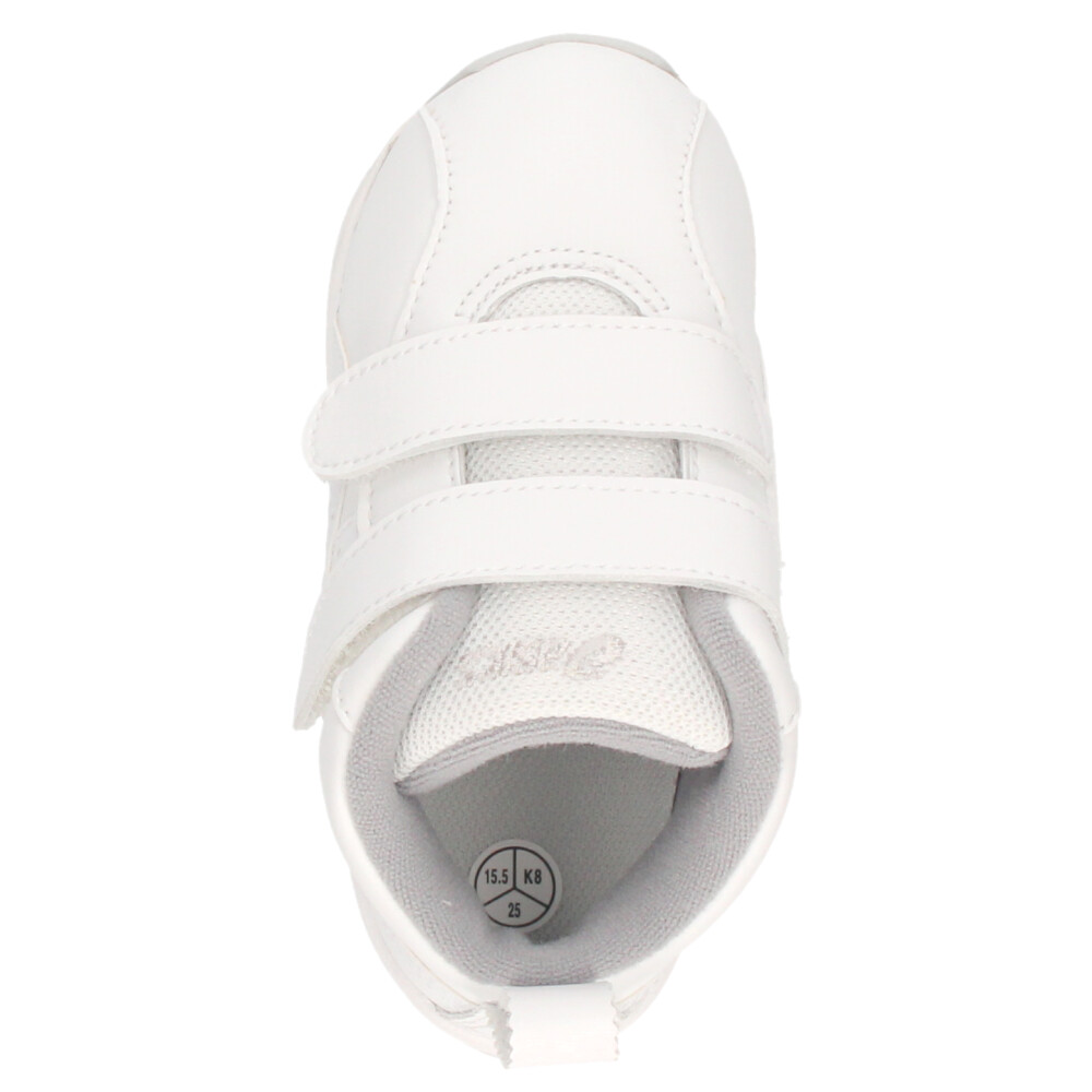 アシックス すくすく キッズ ベビー スニーカー GD ランナーベビー SL-MID 1144A004 ホワイト ベルクロ 子供靴 抗菌 消臭 通気性 asics