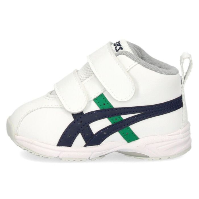 アシックス すくすく キッズ ベビー スニーカー GD ランナーベビー SL-MID 1144A004 ホワイト ベルクロ 子供靴 抗菌 消臭 通気性 asics