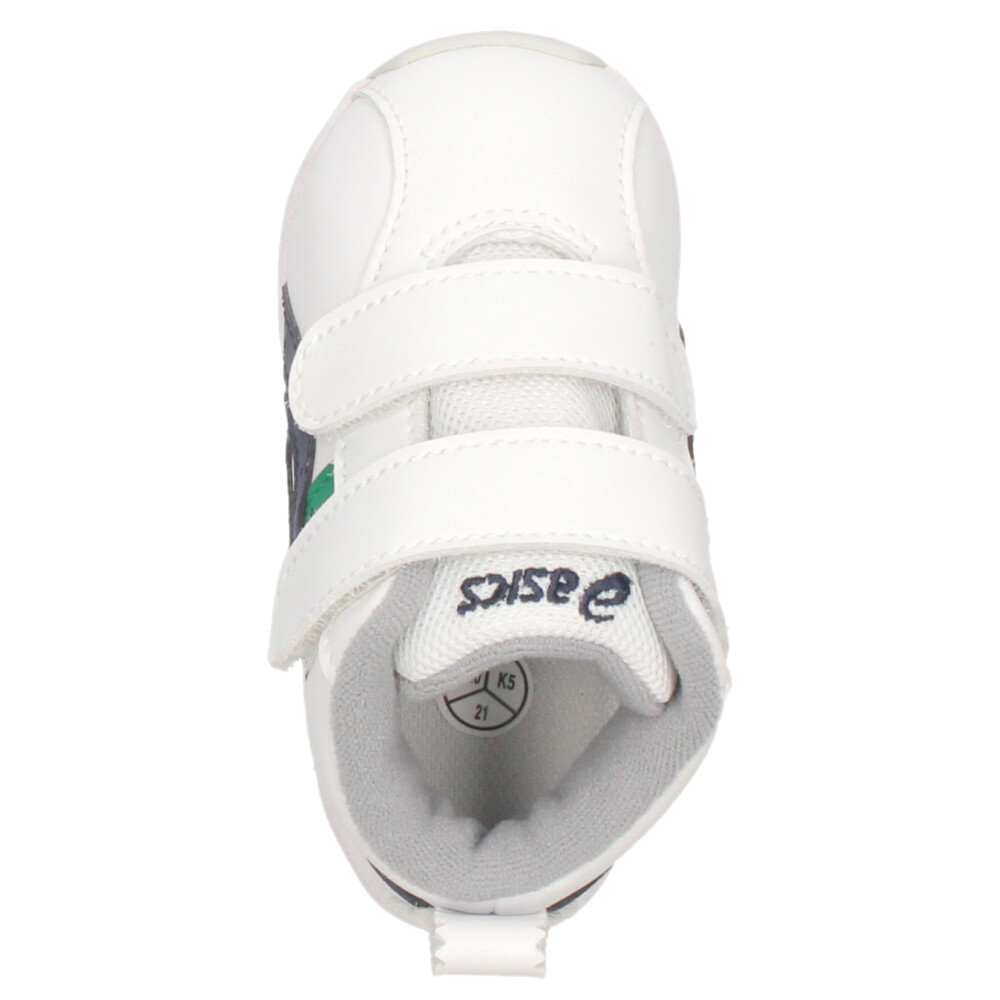 アシックス すくすく キッズ ベビー スニーカー GD ランナーベビー SL-MID 1144A004 ホワイト ベルクロ 子供靴 抗菌 消臭 通気性 asics