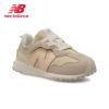 ニューバランス キッズ スニーカー ベビー シューズ 男の子 女の子 おしゃれ 子供 靴 ひも カジュアル new balance NW327 グレー ベージュ ワイズW 人気