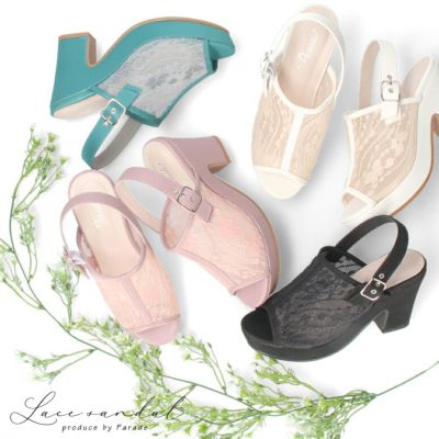【EDEL9】バラサンダル★日本未入荷★バカンスすいせん サンダル 厚底サンダル 疲れない[品番：AKIW0004478]｜And