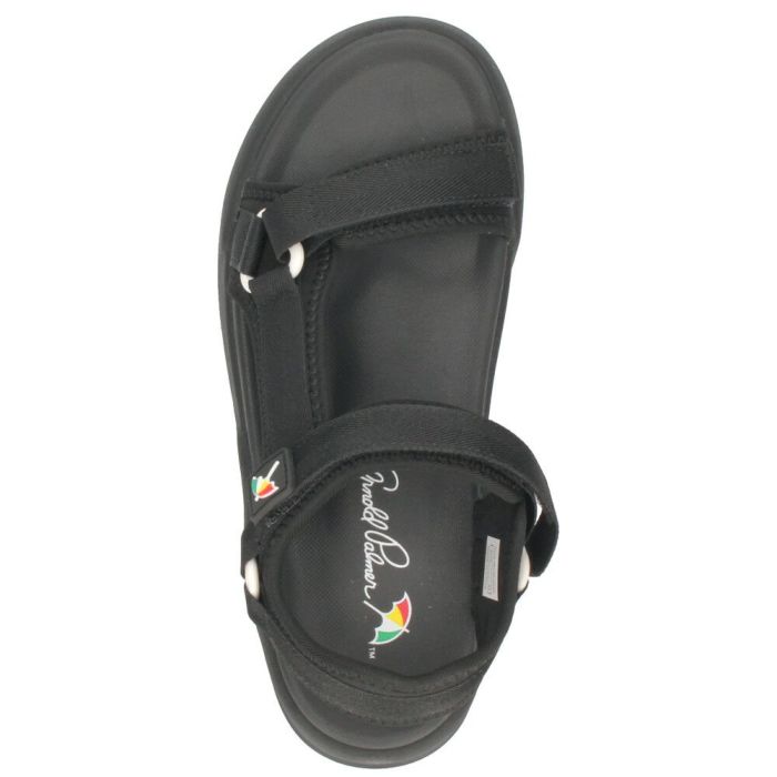 アーノルドパーマー サンダル レディース スポーツサンダル おしゃれ かわいい 厚底 黒 スポサン ストラップ 軽い 面ファスナー AL5420 Arnold Palmer