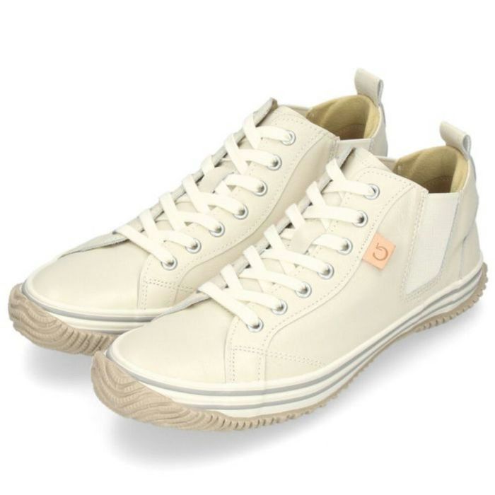 スピングル メンズ レディース スニーカー SPINGLE SP-442 (旧品番 SPM-442) カンガルーレザー 本革 靴 日本製  サイドゴア ミッドカット