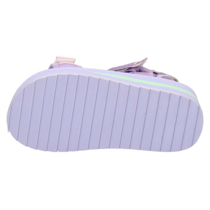 サムシング キッズ ジュニア サンダル ガールズ SOMETHING SOM-3164 エドウィン ミント パープル ブラック 女の子 靴 子供