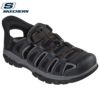 スケッチャーズ スリップインズ サンダル メンズ スポーツサンダル SKECHERS トレスメン - ノーヴィック 205187 CHOC BLK ブラック チョコレート 普通幅