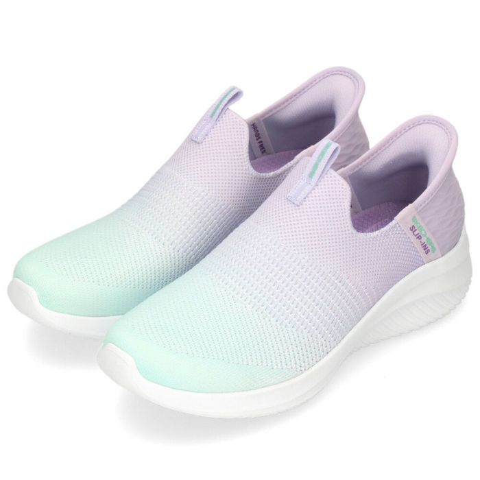 スケッチャーズ スリップインズ レディース スリッポン ブラック 黒 ラベンダー スニーカー 靴 ウルトラ フレックス 3.0 ビューティー ブレンド 150183 SKECHERS