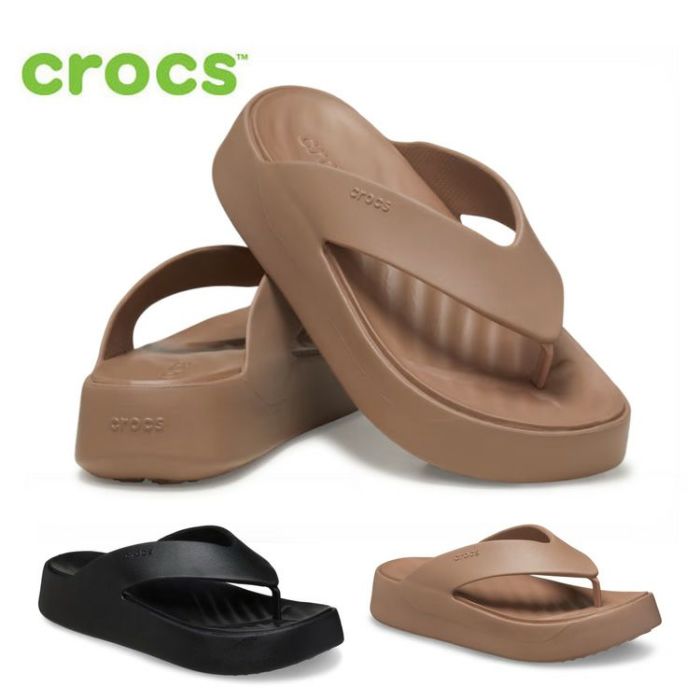 クロックス サンダル レディース crocs ゲッタウェイ プラットフォーム フリップ 209410 靴 トングサンダル ビーチサンダル 軽量 |  Parade公式オンラインストア