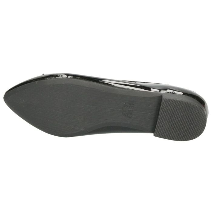 パンプス ぺたんこ レディース 痛くない ローヒール バレエ レイン 防水 アーモンドトゥ リボン 日本製 エナメル パレード Parade 1200