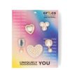 クロックス ジビッツ チャーム アクセサリー crocs パーリー ゲイツ 13257 Pearly Gates 5 Pack パール ハート 真珠 JIBBITZ カスタマイズ