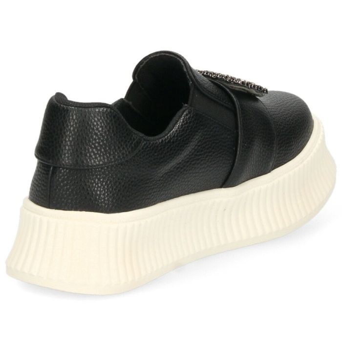 スニーカー スリッポン シューズ レディース 靴 ビジュー バックル きらきら おしゃれ ローカット 厚底 ボリュームソール Parade 1302 パレード