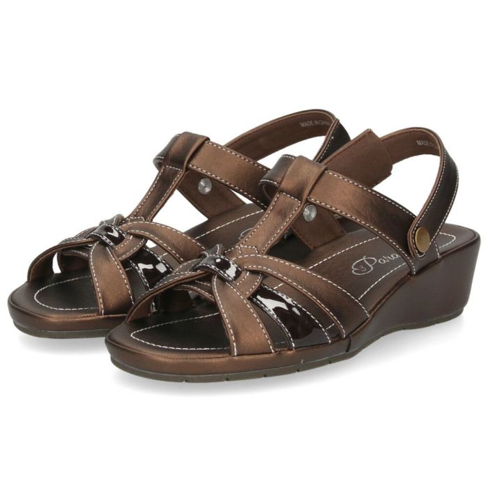 サンダル レディース 靴 コンフォートサンダル 2way 軽量 クッション性 ストラップ 屈曲性 履きやすい 3E PA1752 parade パレード